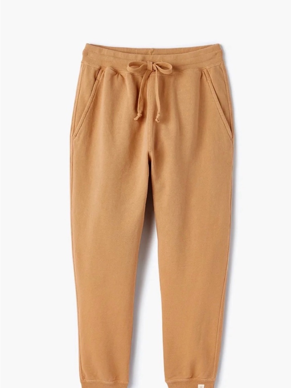 Tkees Cozy Drawstring Joggers in toast~unisex size 2-4~ cottagecore, beach vibe